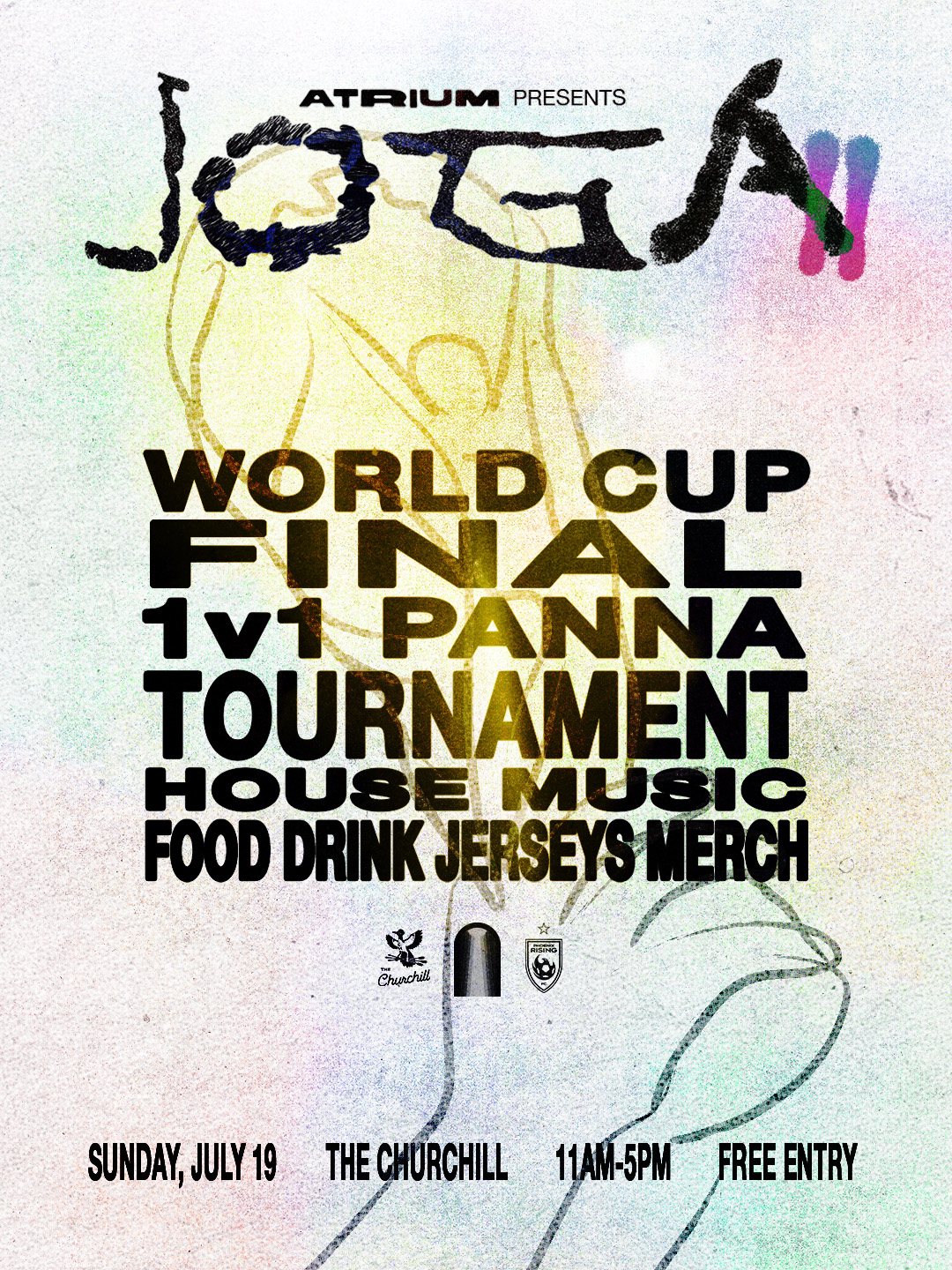 JOGA: World Cup Final flyer
